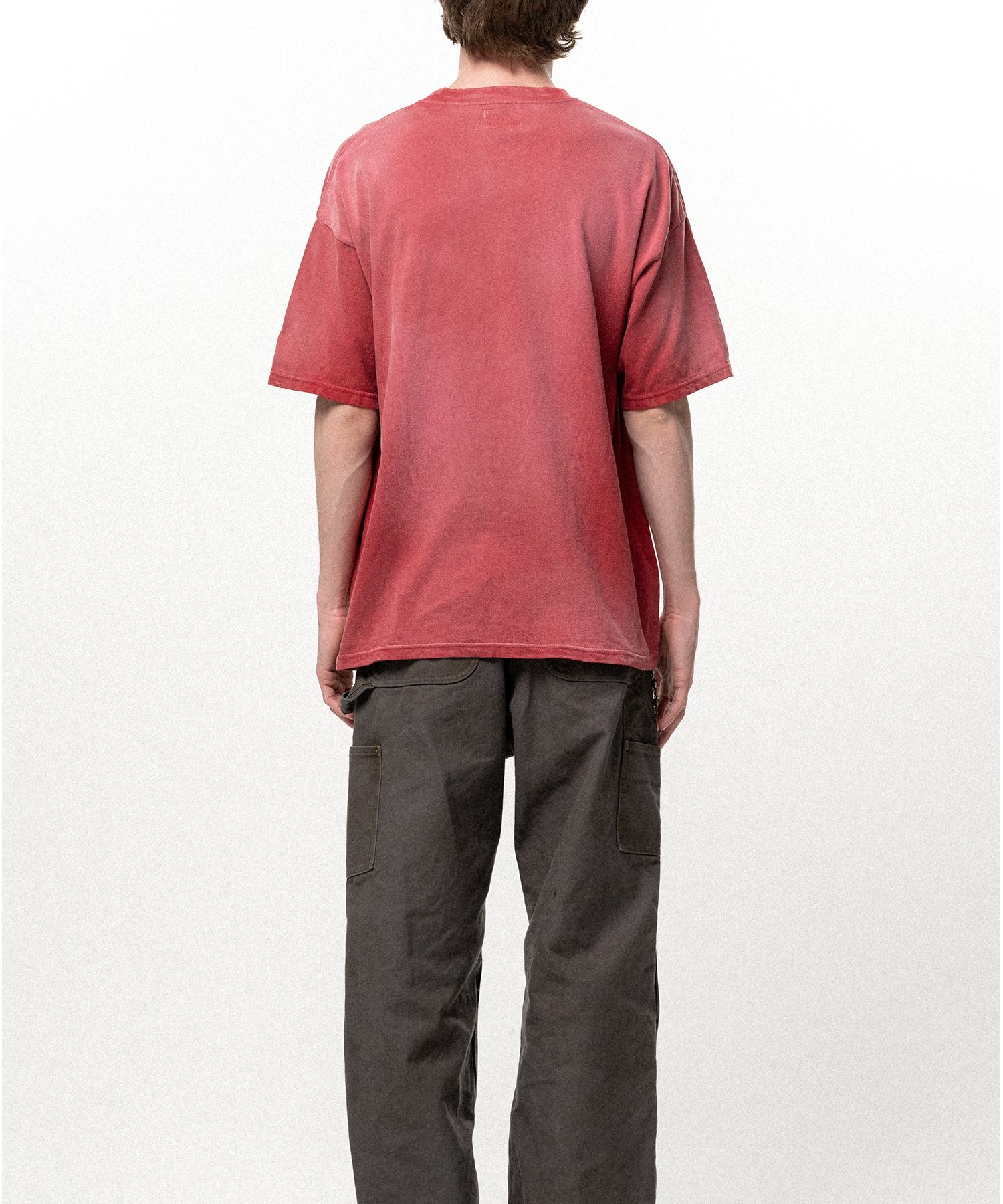 "COYOTE ANGEL" Distressed Pocket T-shirt