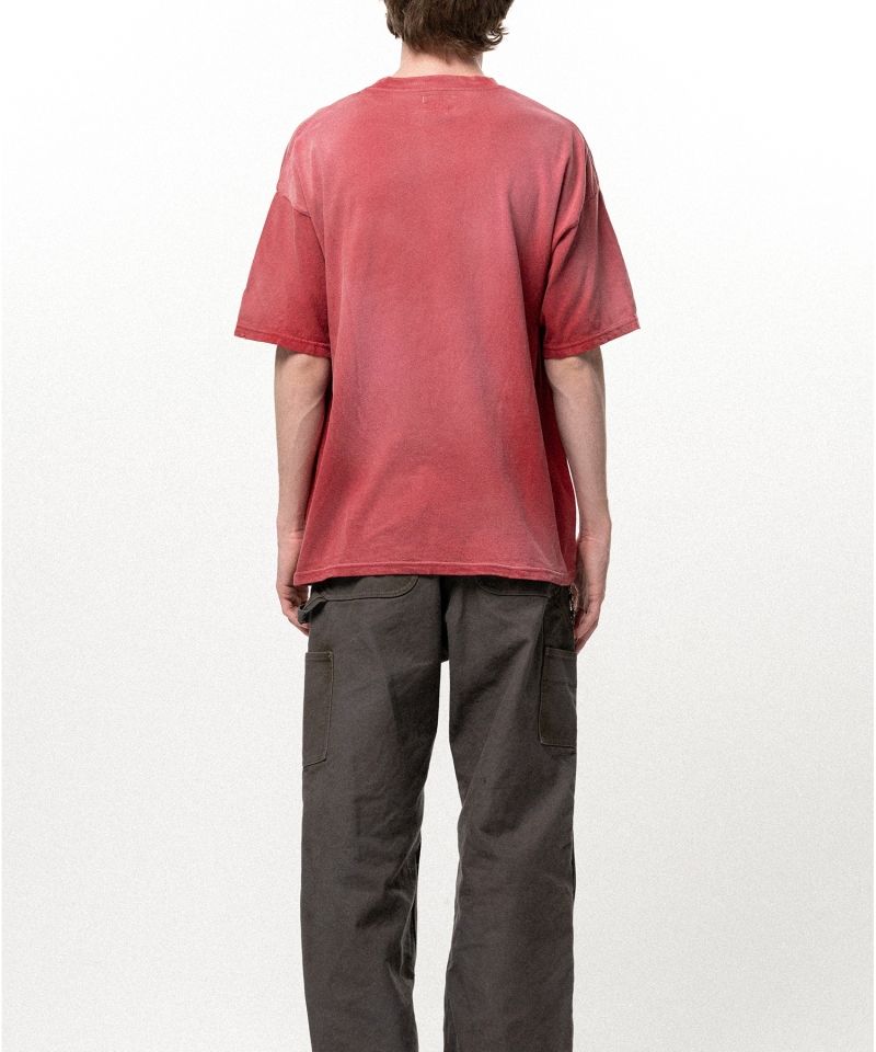 "COYOTE ANGEL" Distressed Pocket T-shirt