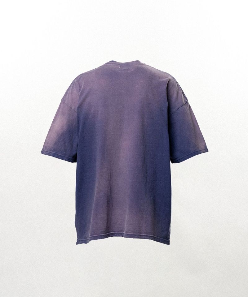 "REAL TORCH" Distressed Pocket T-shirt