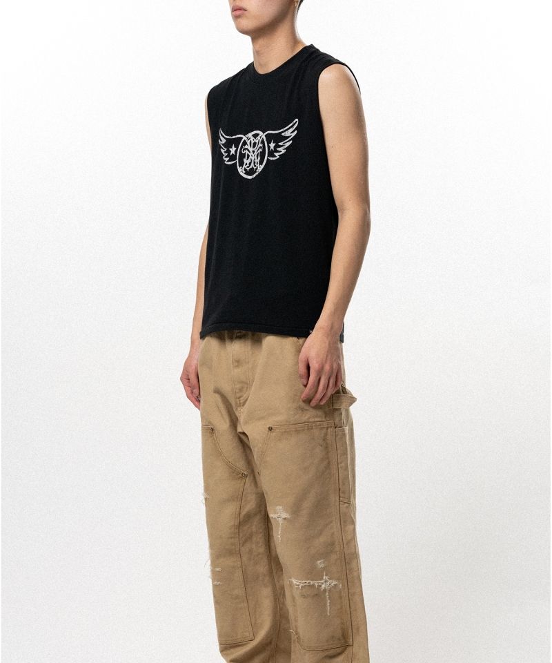 "AERO-KMY" Sleeveless T-shirt