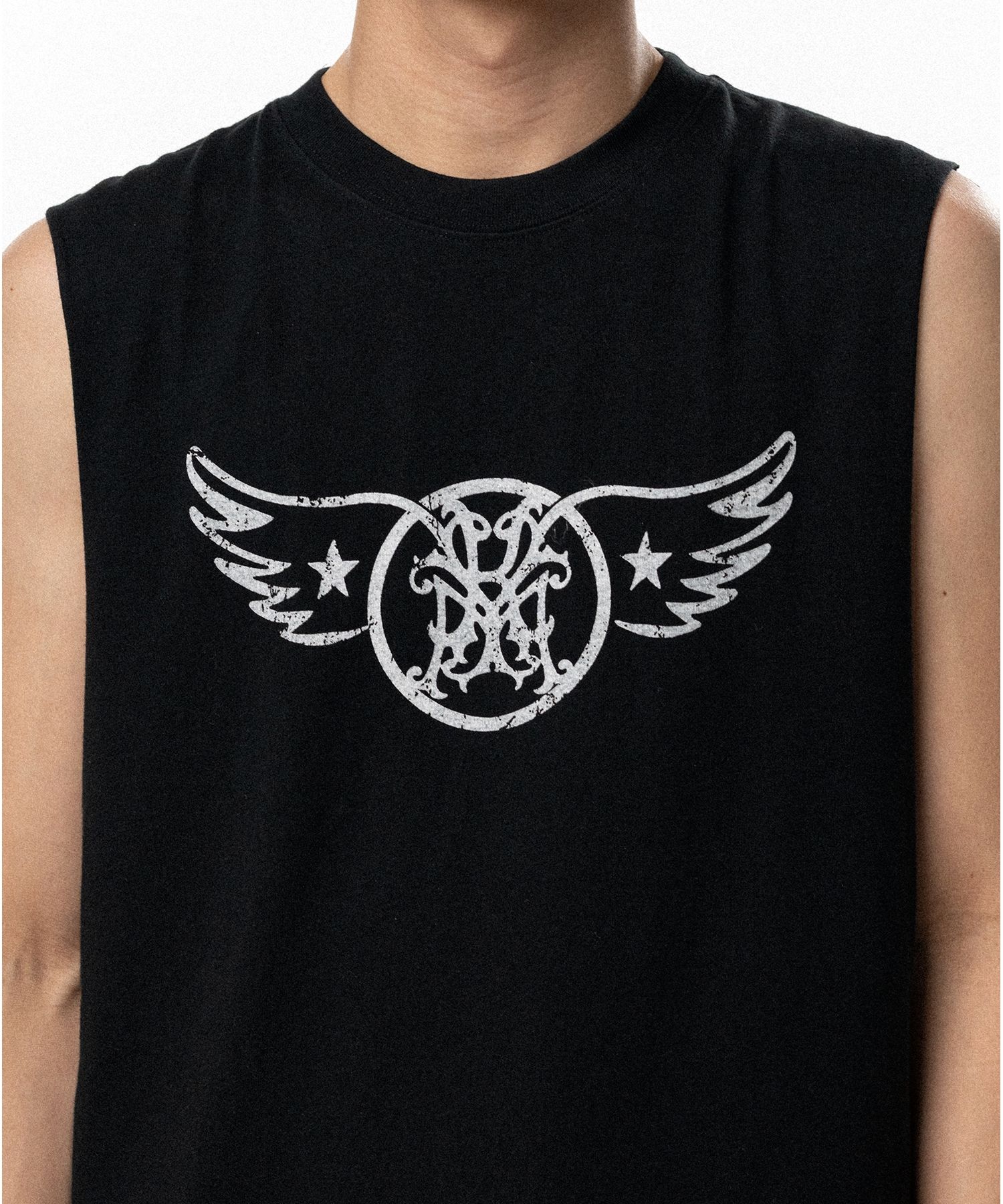 "AERO-KMY" Sleeveless T-shirt