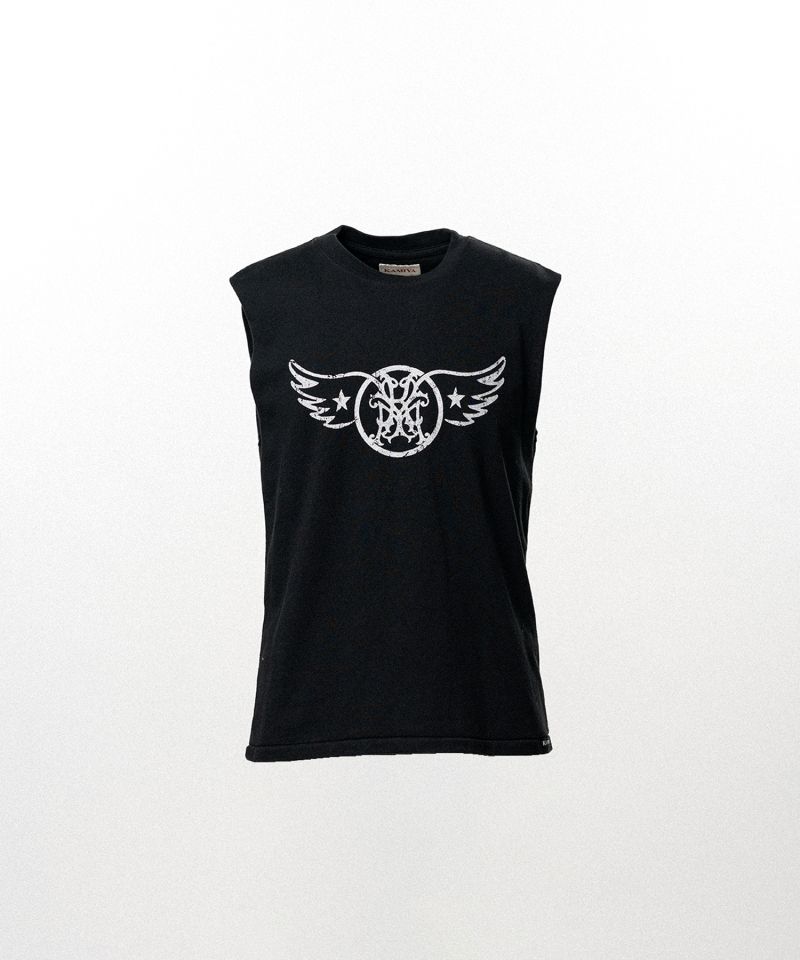 "AERO-KMY" Sleeveless T-shirt