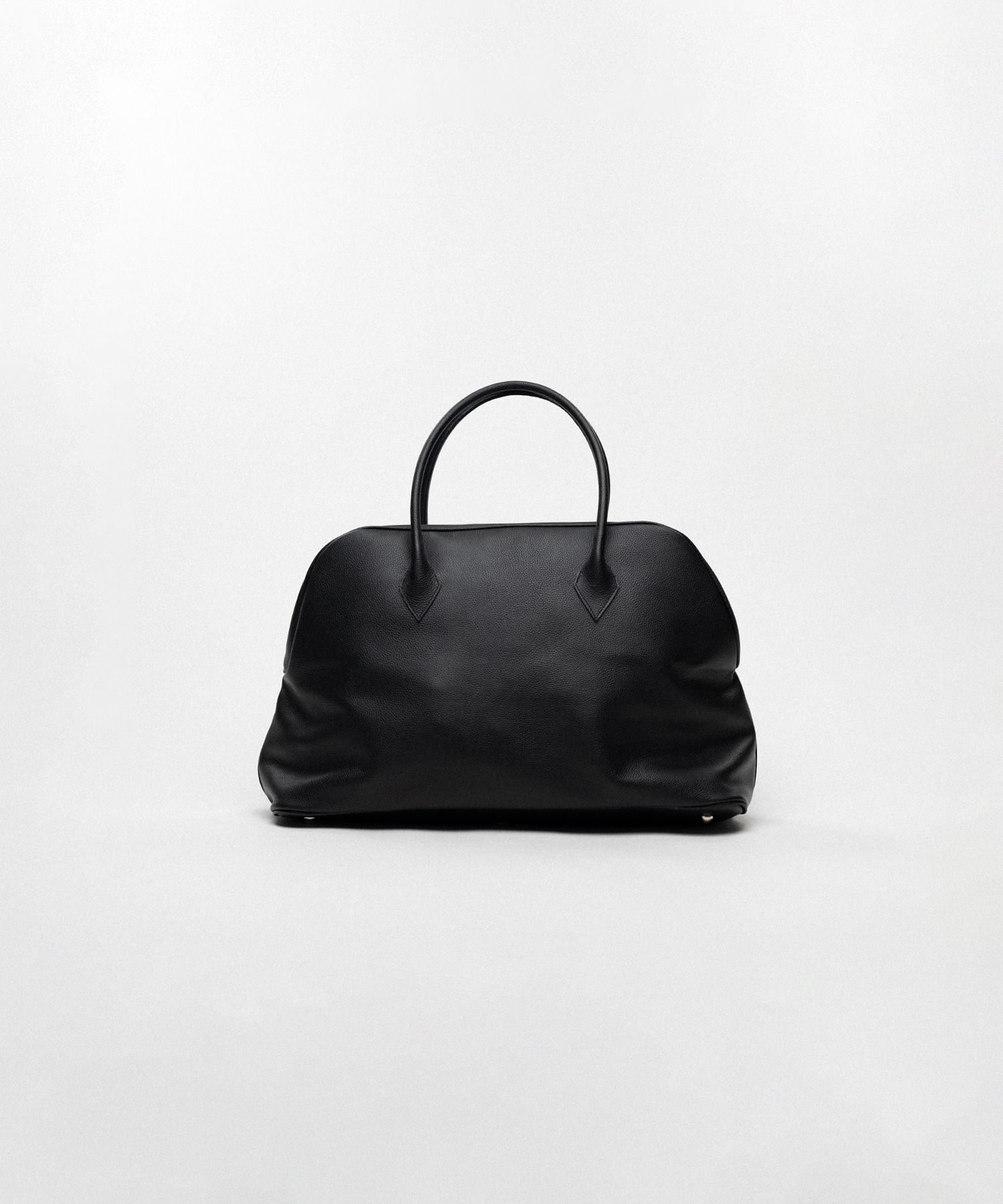"KMY" Leather Duffle Bag