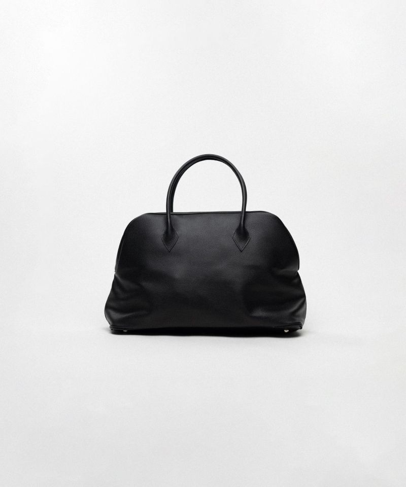 "KMY" Leather Duffle Bag