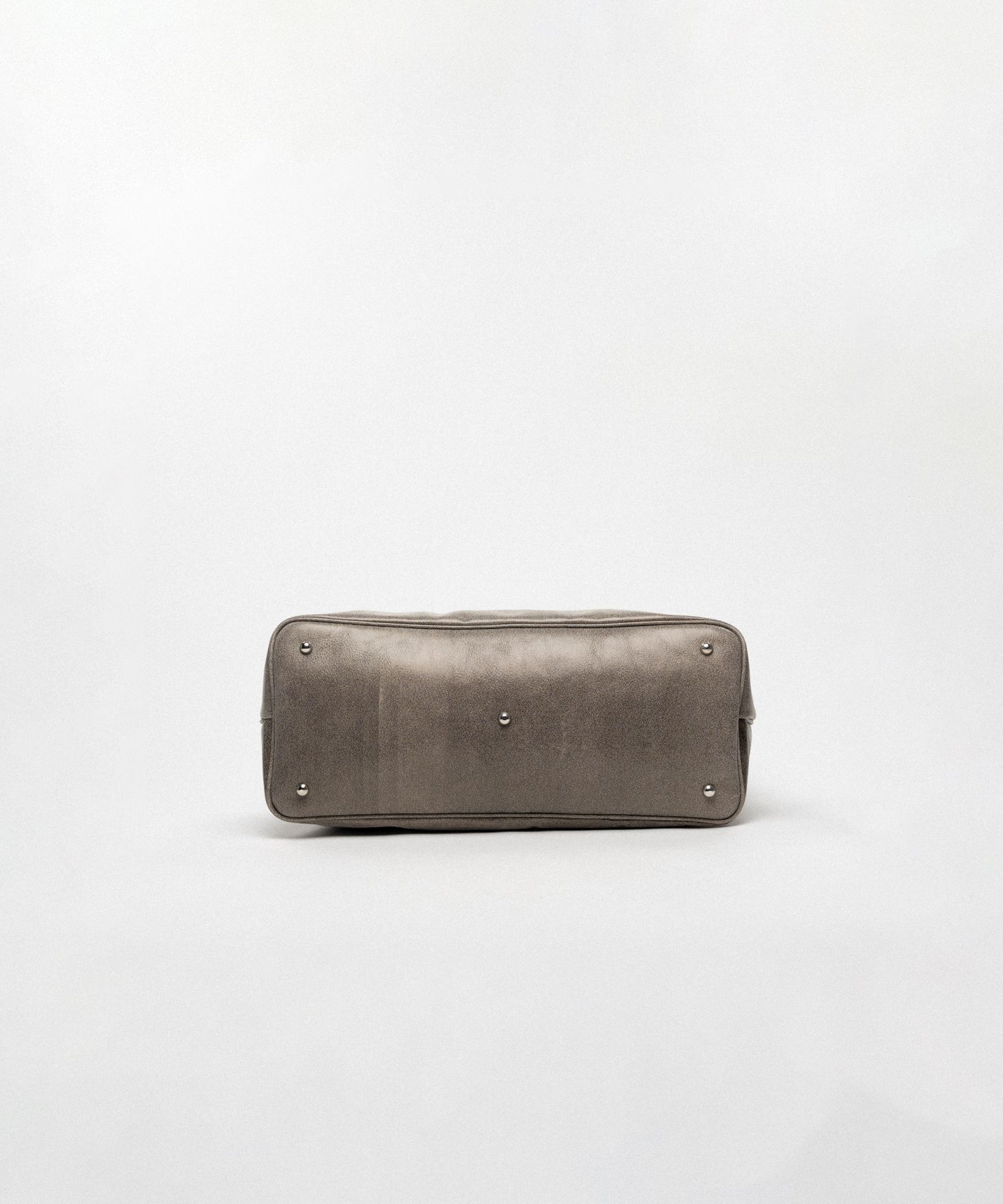 "KMY" Leather Duffle Bag