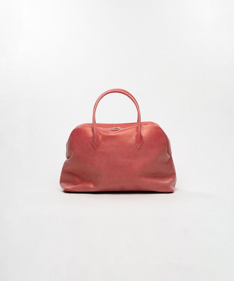 "KMY" Leather Duffle Bag