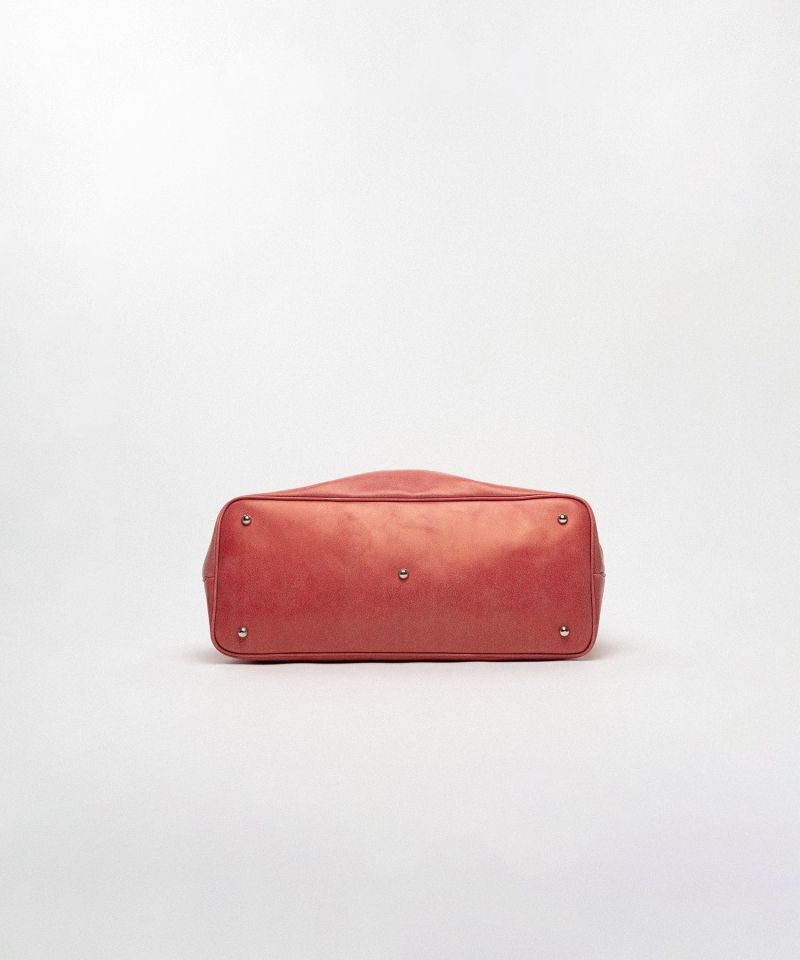 "KMY" Leather Duffle Bag
