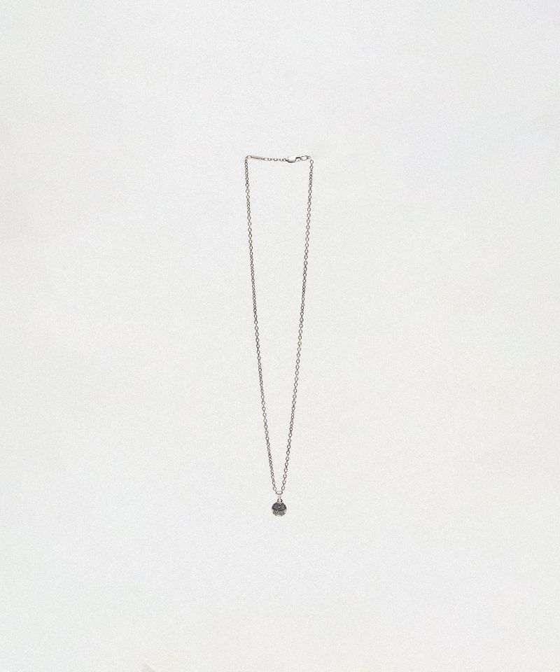 "KMY Ball" Silver Charm Necklace