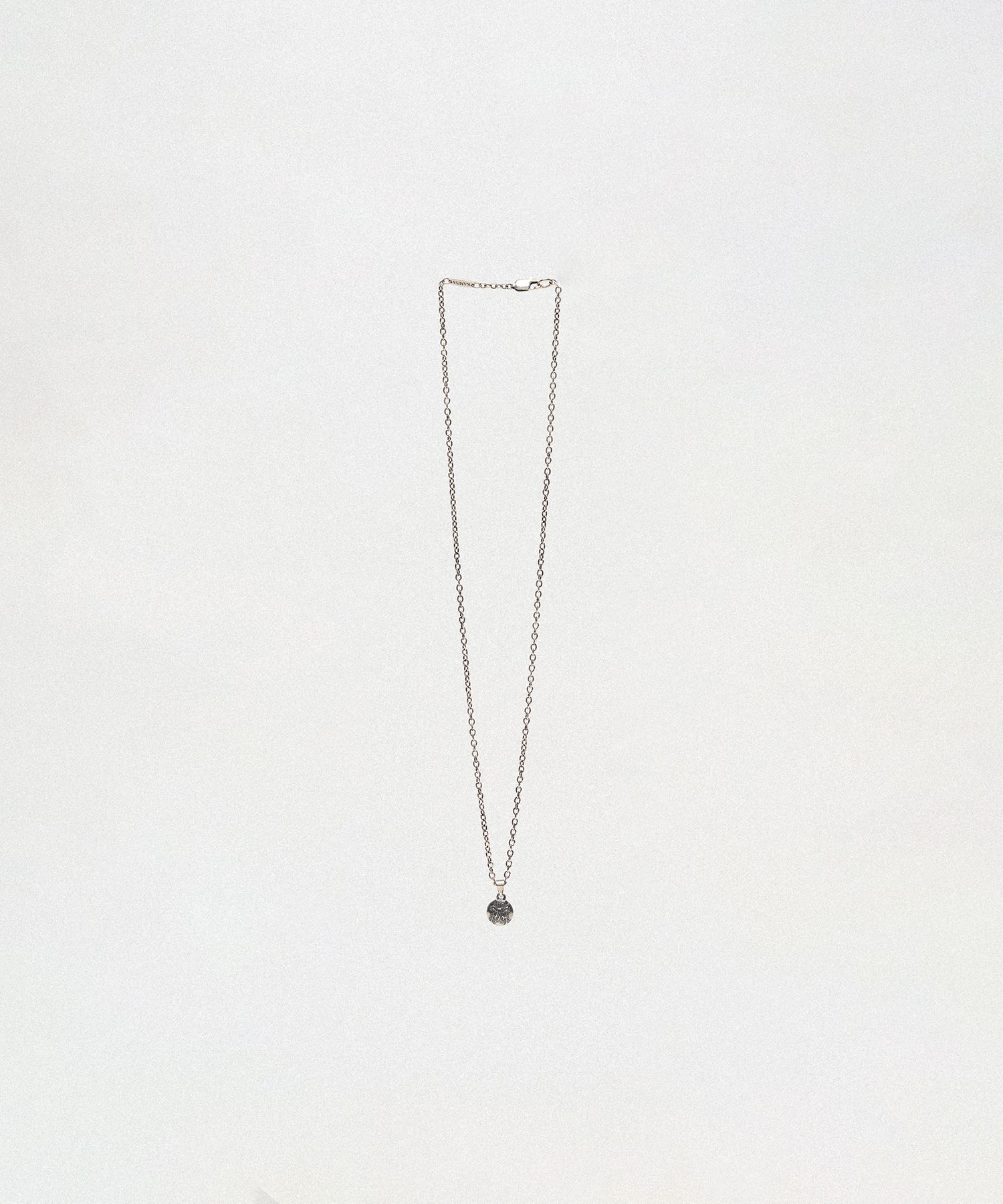 "KMY Ball" Silver Charm Necklace