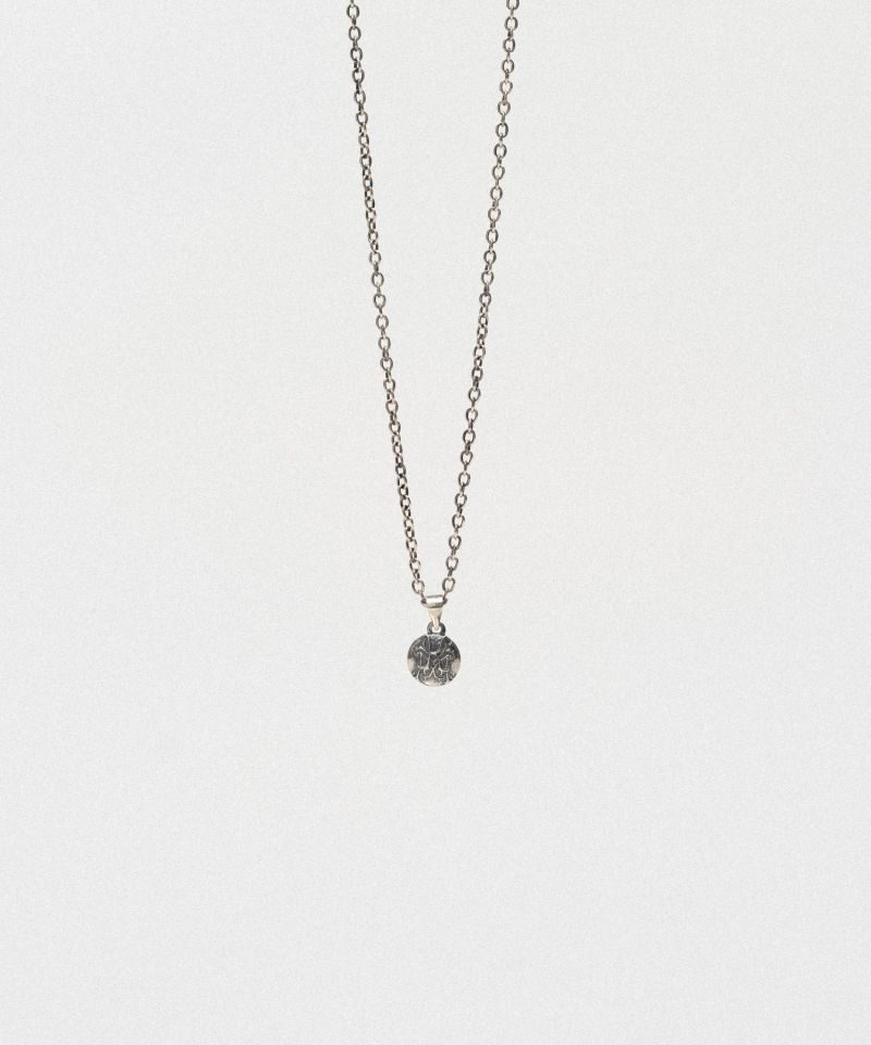 "KMY Ball" Silver Charm Necklace