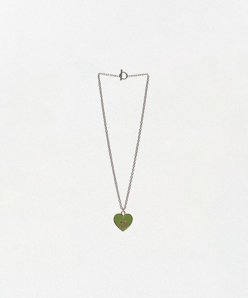 "I LOVE YOU" Pin Charm Necklace