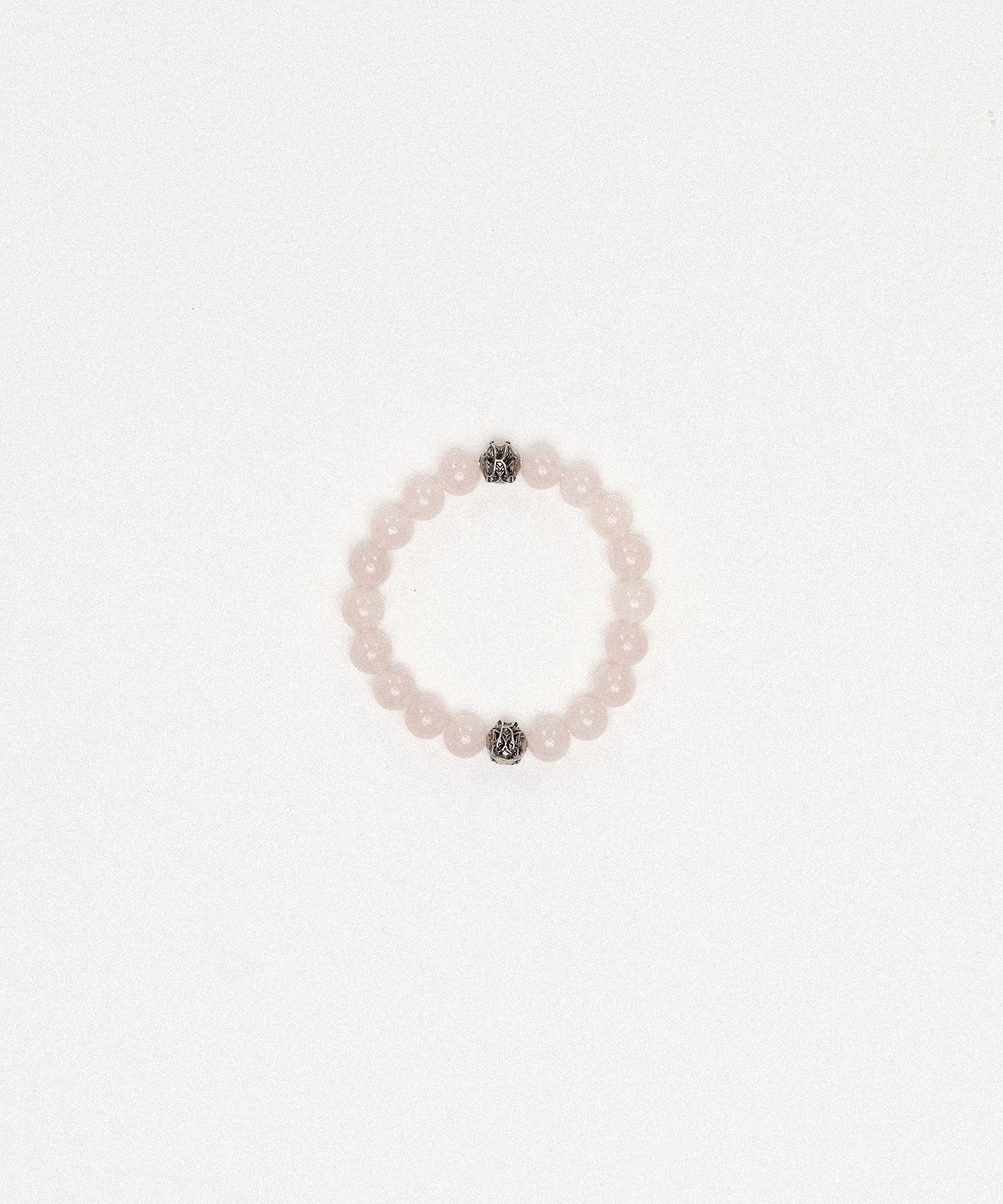 "KMY Ball" Natural Stone Blacelet