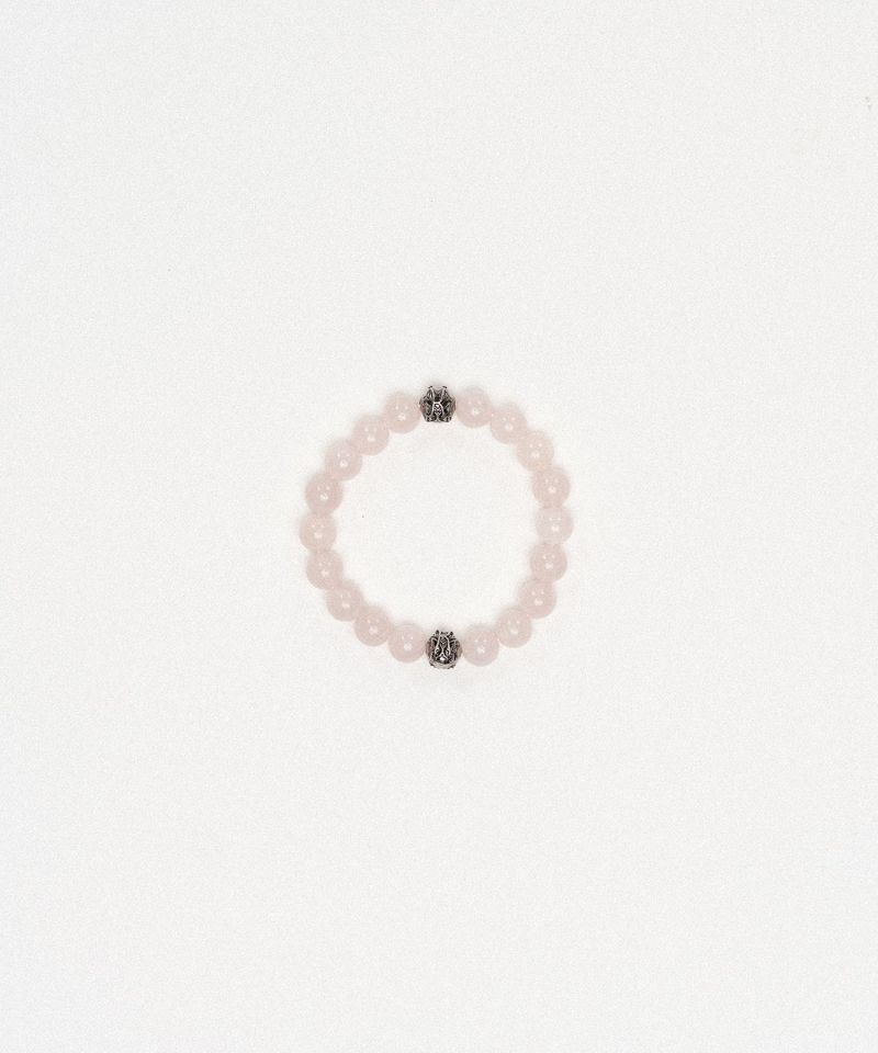 "KMY Ball" Natural Stone Blacelet