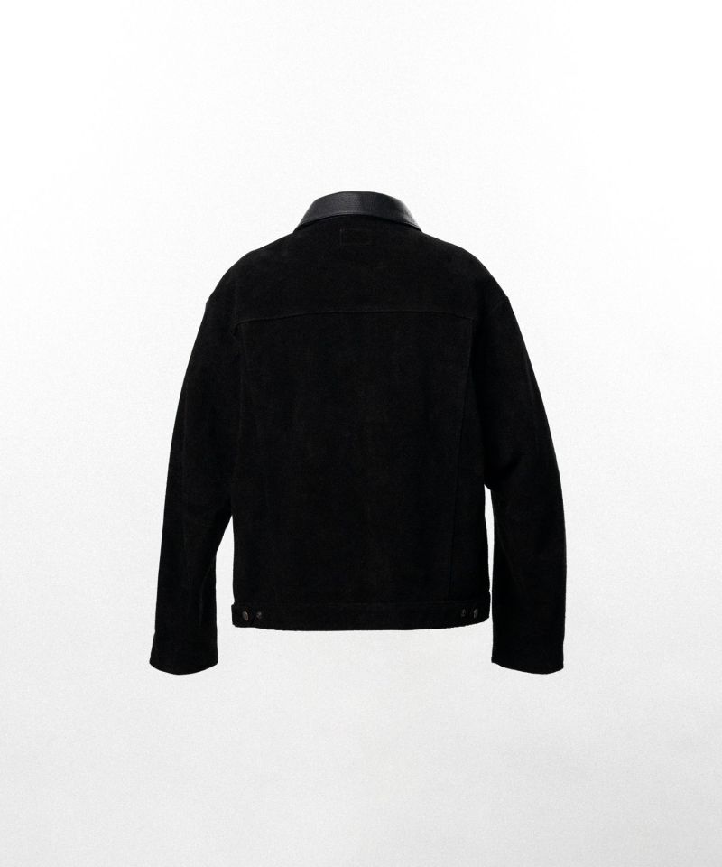 Suede Trucker Jacket
