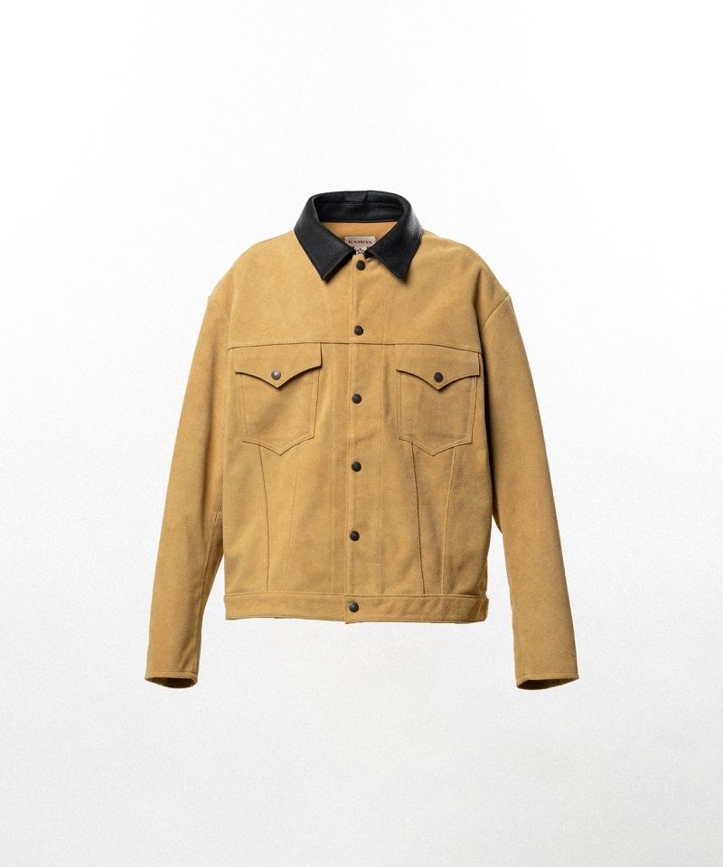 Suede Trucker Jacket