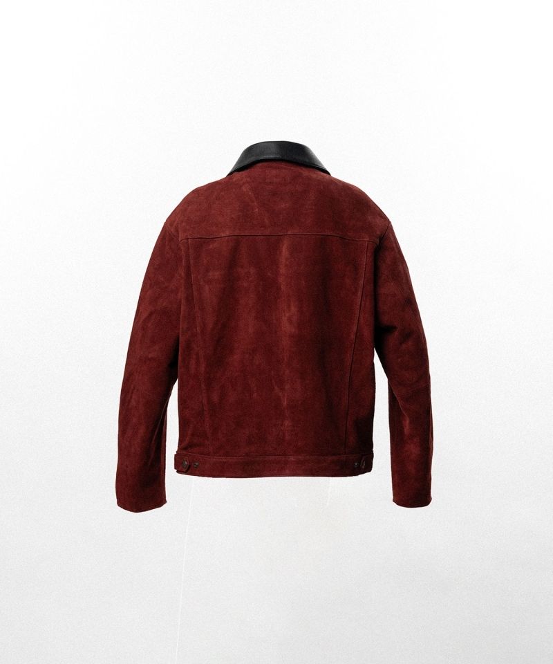 Suede Trucker Jacket