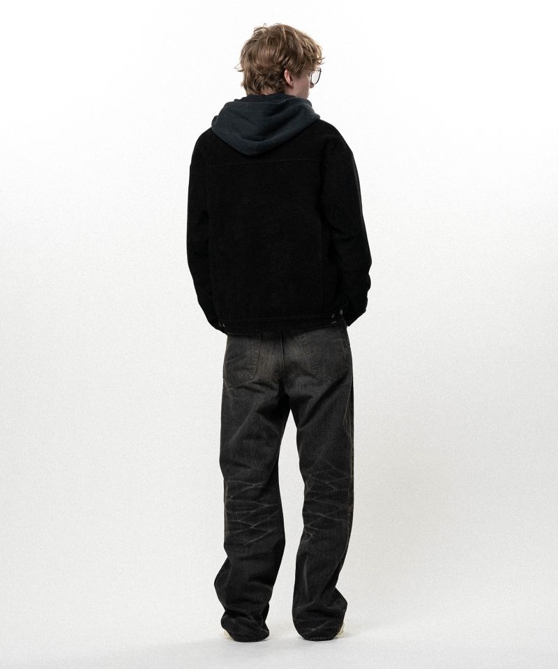 Suede Trucker Jacket