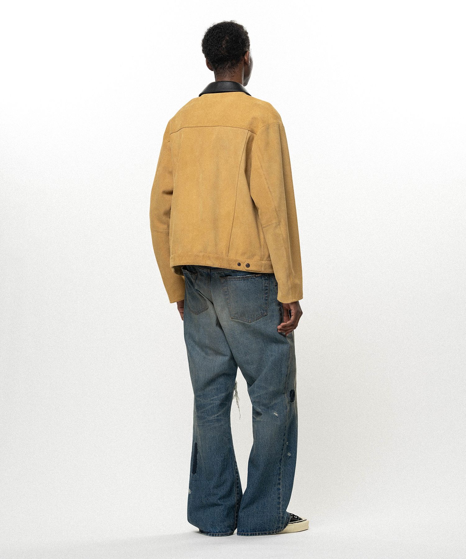 Suede Trucker Jacket