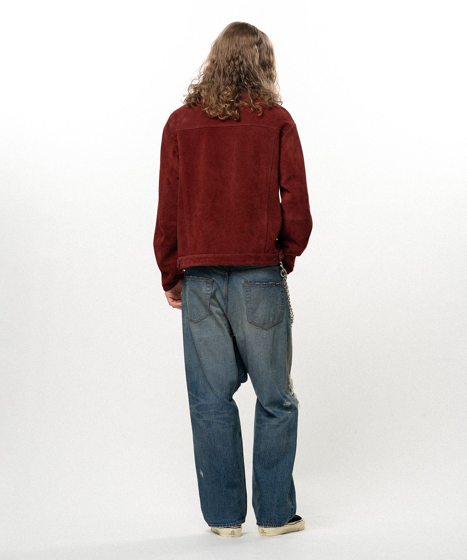 Suede Trucker Jacket