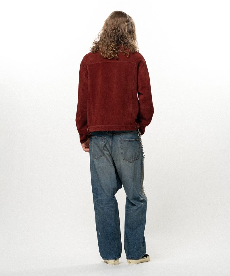 Suede Trucker Jacket