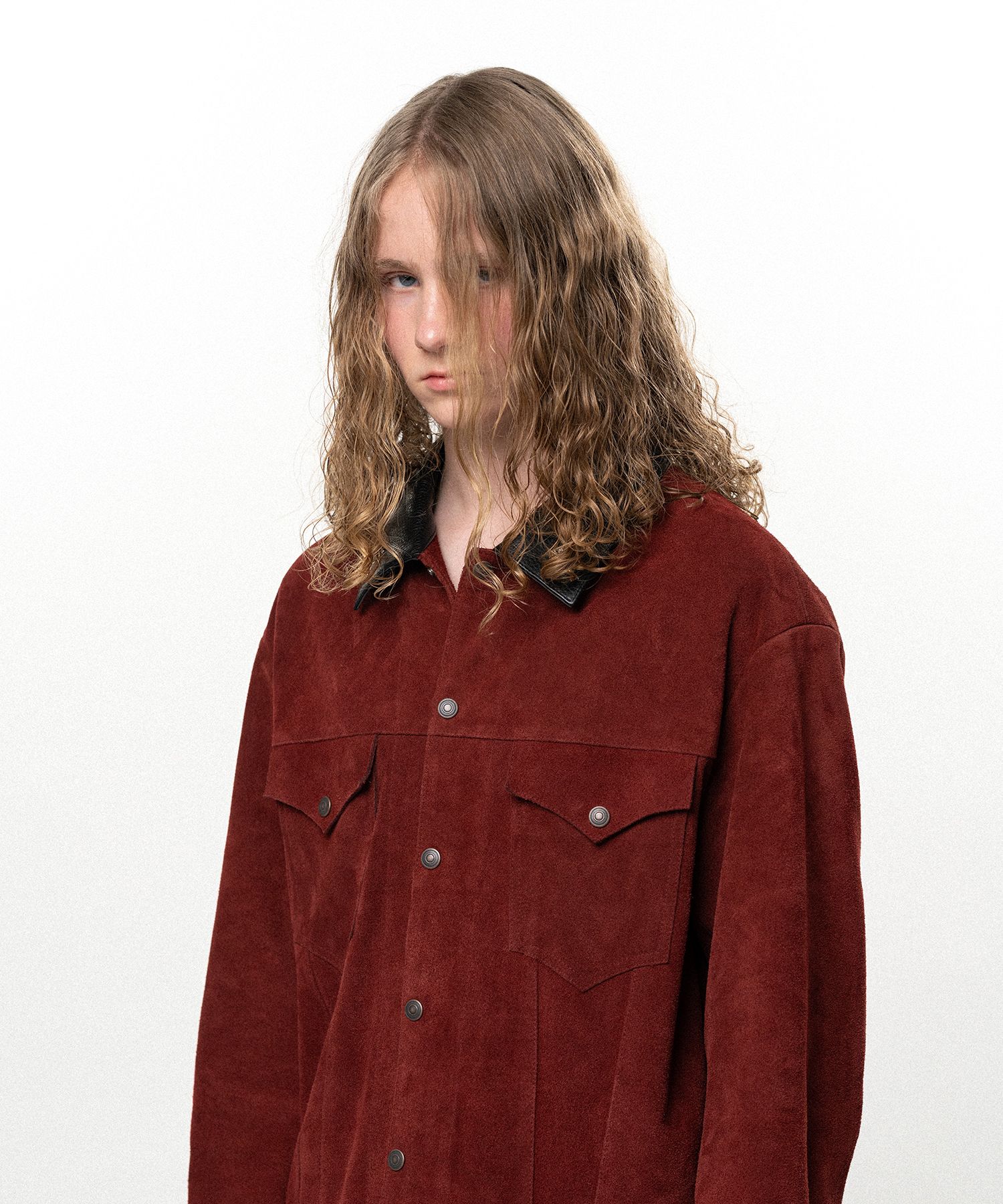 Suede Trucker Jacket
