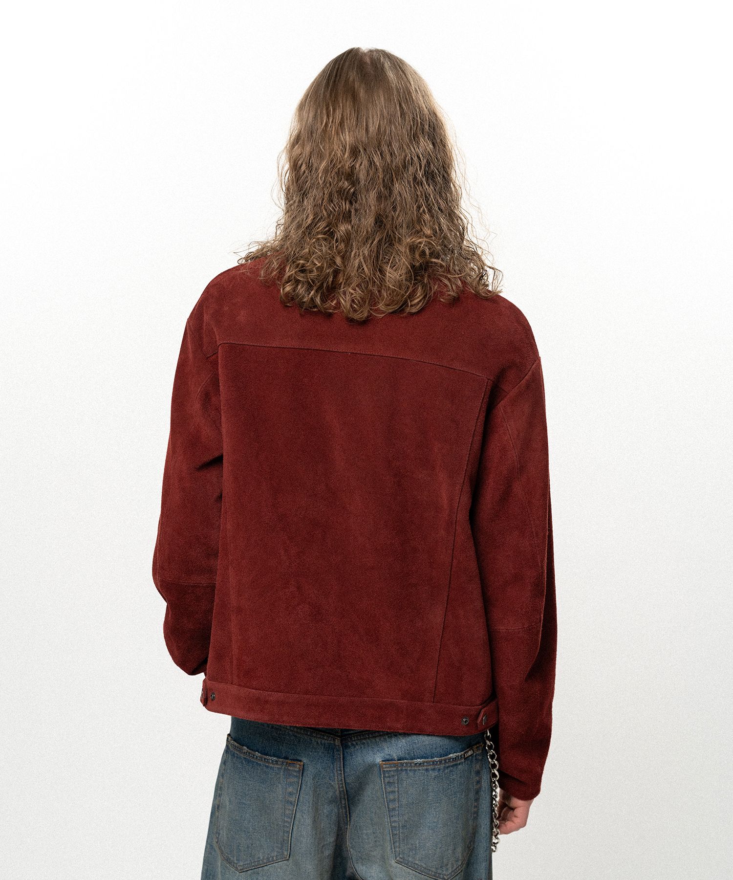 Suede Trucker Jacket