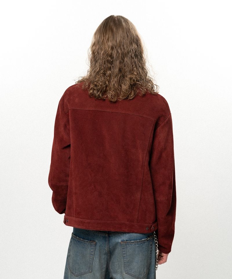 Suede Trucker Jacket