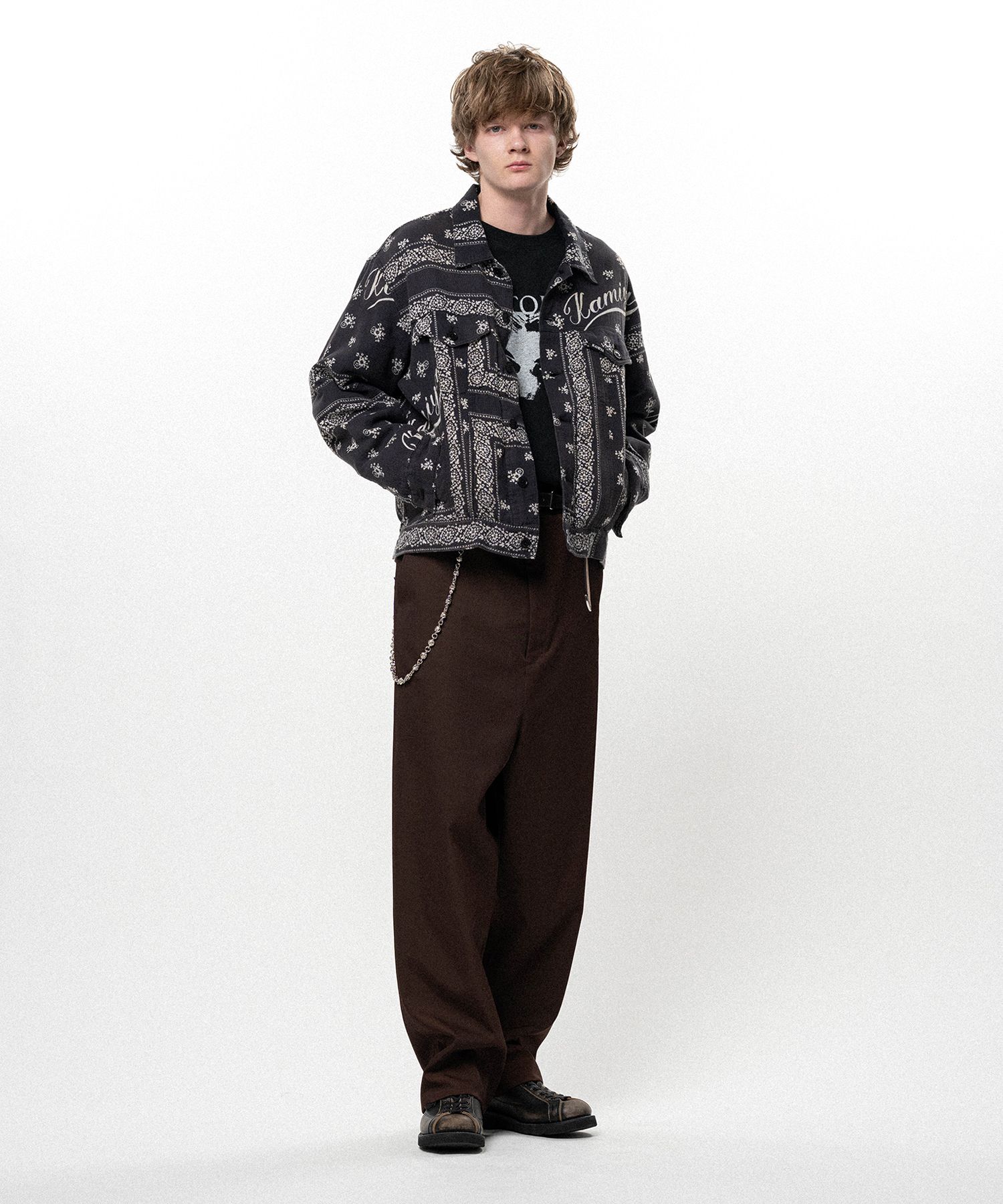 OG Bandana Discharge Trucker Jacket