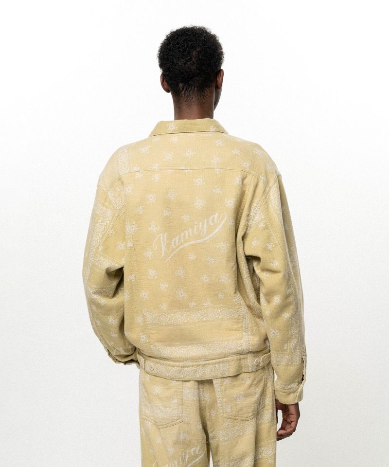 OG Bandana Discharge Trucker Jacket