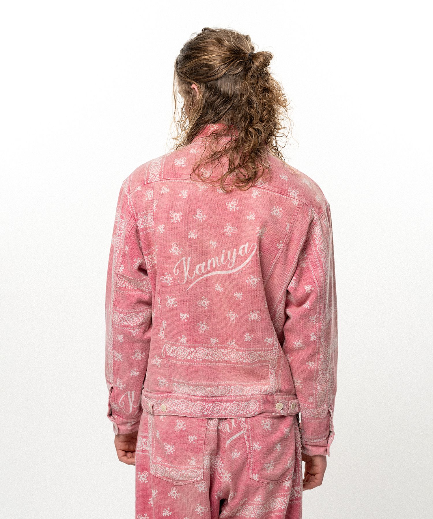 OG Bandana Discharge Trucker Jacket