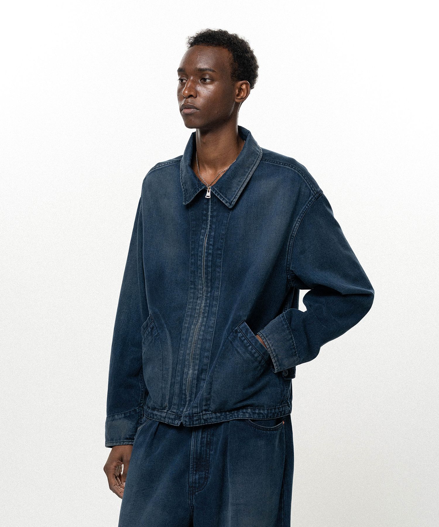 Tencel Denim Drizzler Jacket