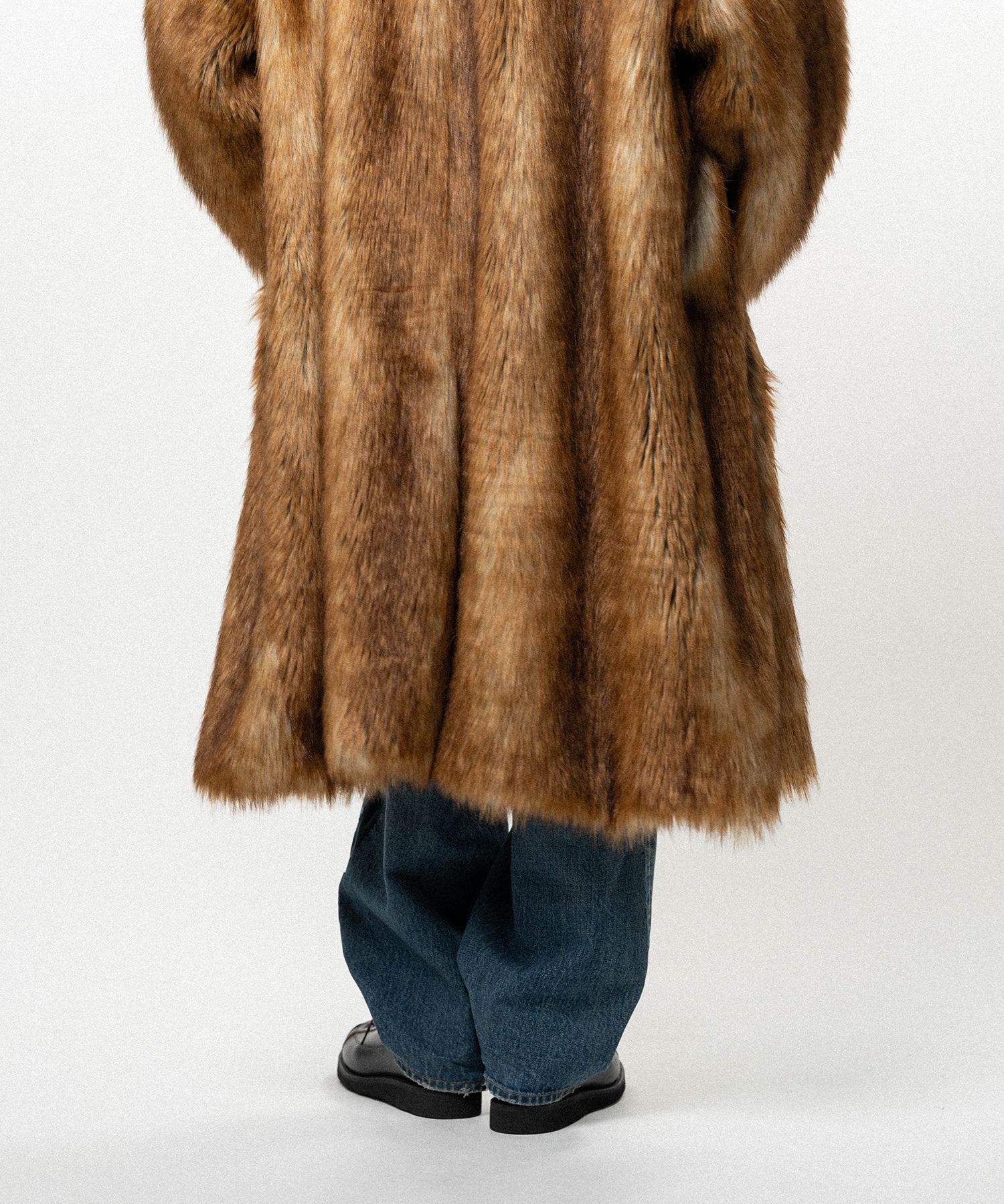 Faux Fur Long Coat