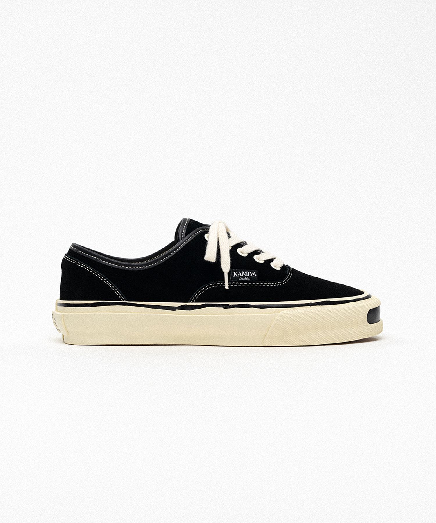 "Herc" Suede Vulcanize Aged Sole Sneaker