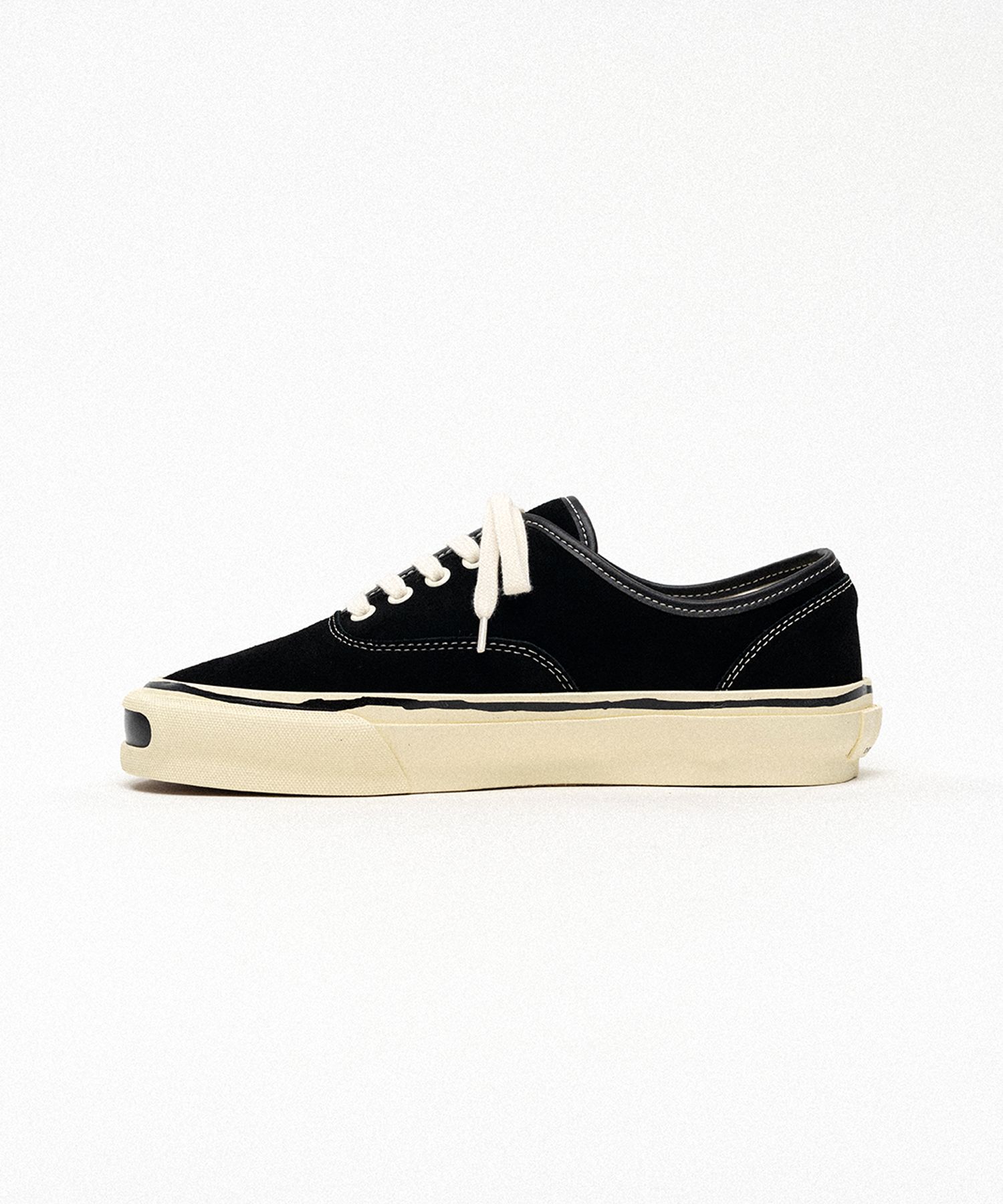 "Herc" Suede Vulcanize Aged Sole Sneaker