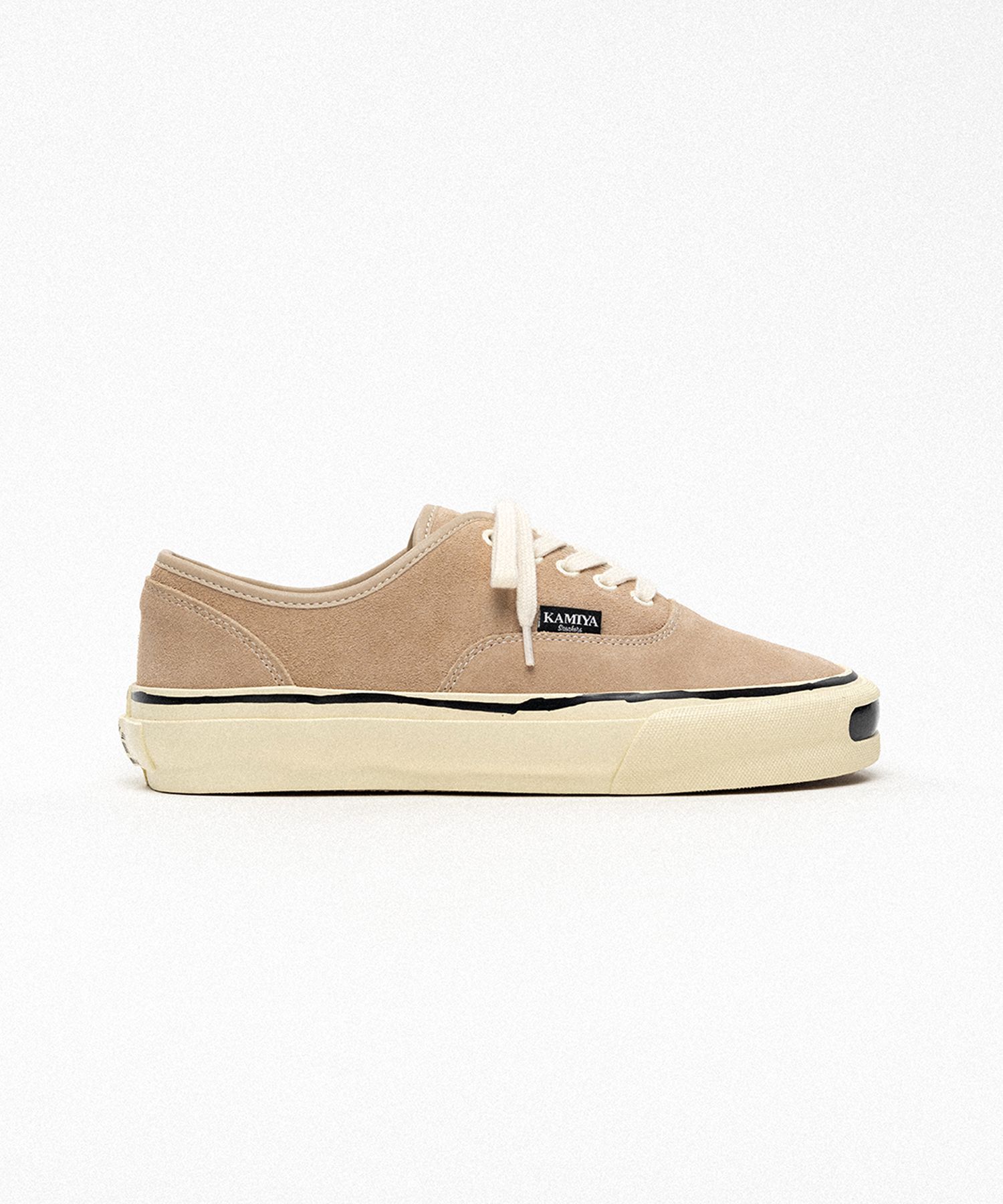 "Herc" Suede Vulcanize Aged Sole Sneaker