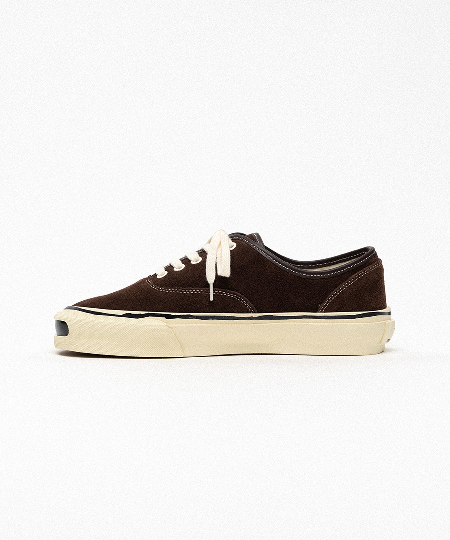 "Herc" Suede Vulcanize Aged Sole Sneaker