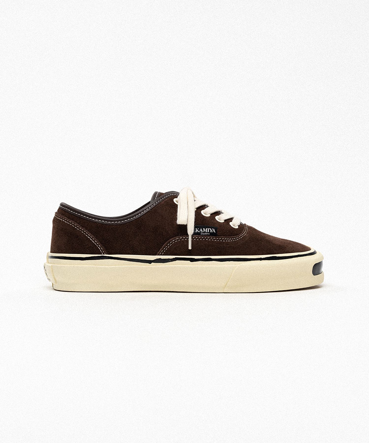 "Herc" Suede Vulcanize Aged Sole Sneaker