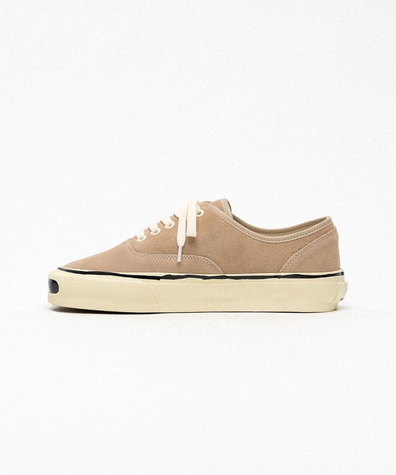 "Herc" Suede Vulcanize Aged Sole Sneaker
