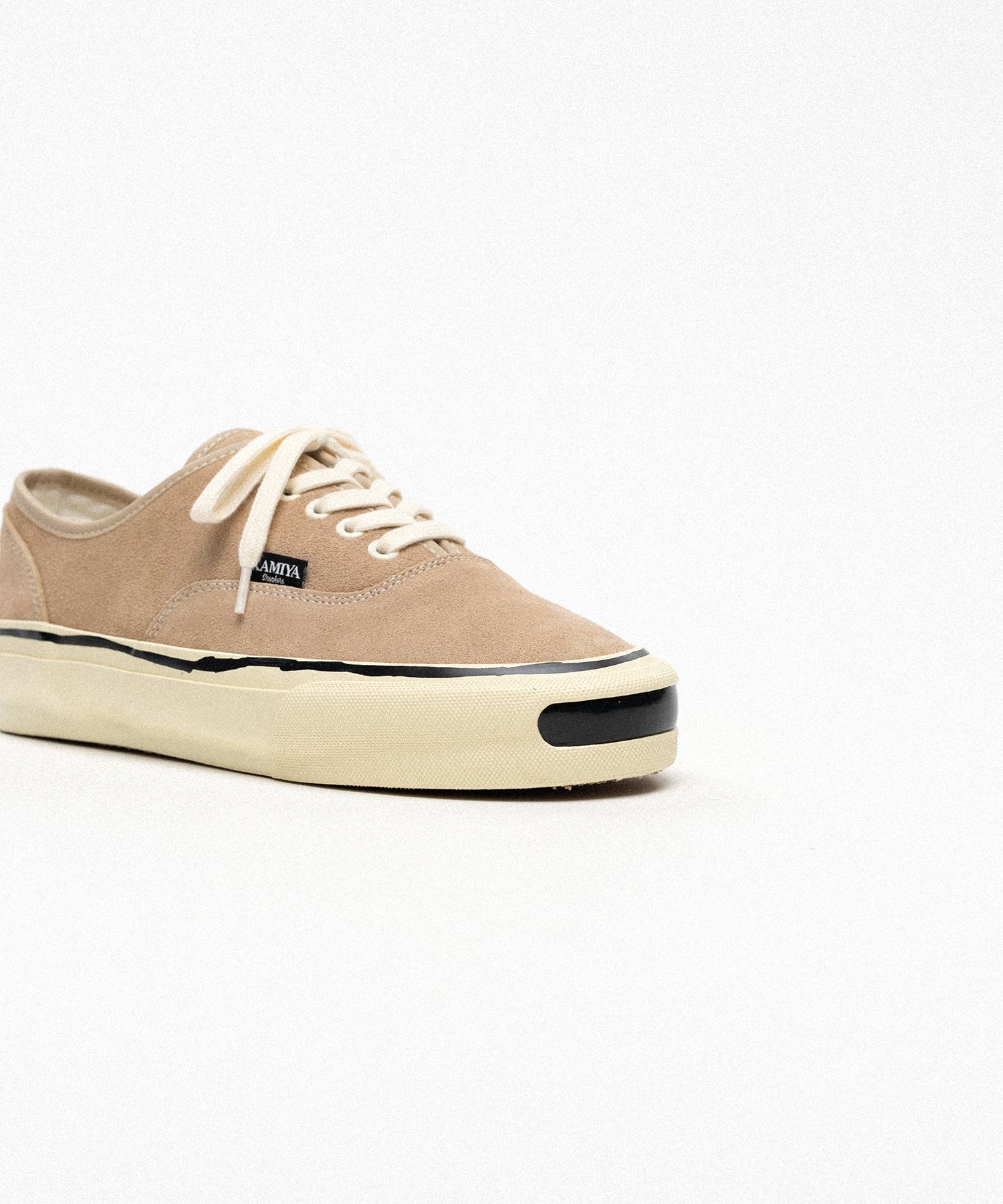"Herc" Suede Vulcanize Aged Sole Sneaker