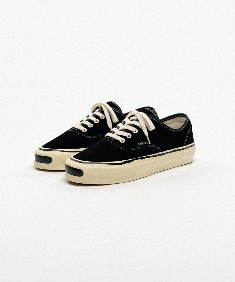 "Herc" Suede Vulcanize Aged Sole Sneaker