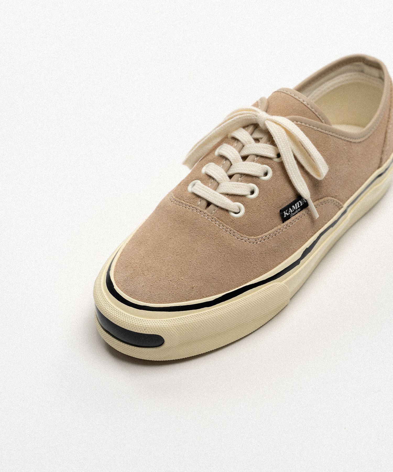 "Herc" Suede Vulcanize Aged Sole Sneaker