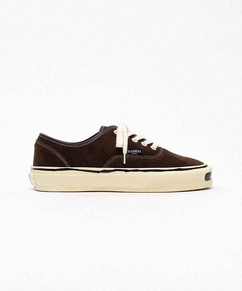 "Herc" Suede Vulcanize Aged Sole Sneaker