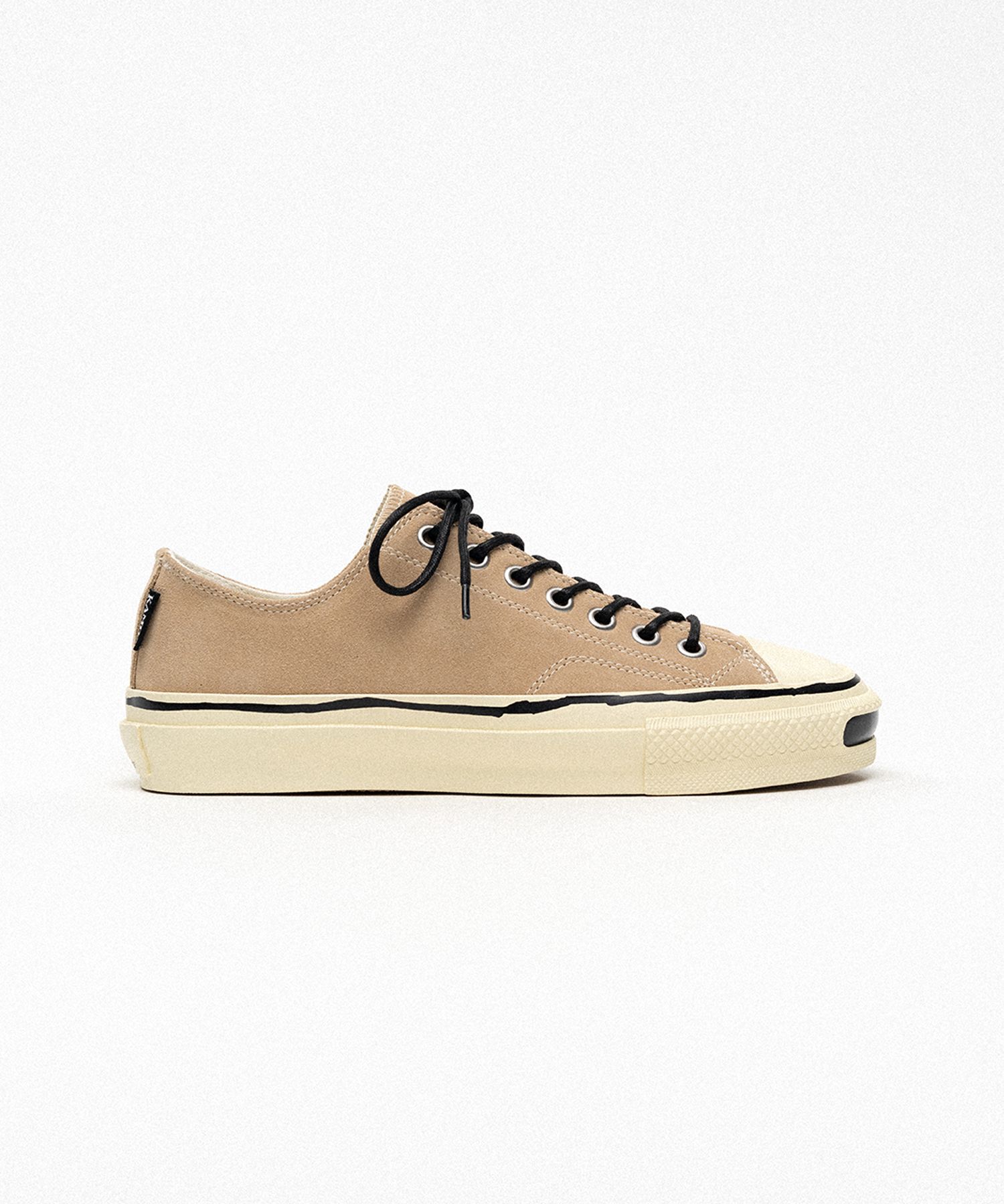 "Joey"Suede Vulcanize Aged Sole Sneaker