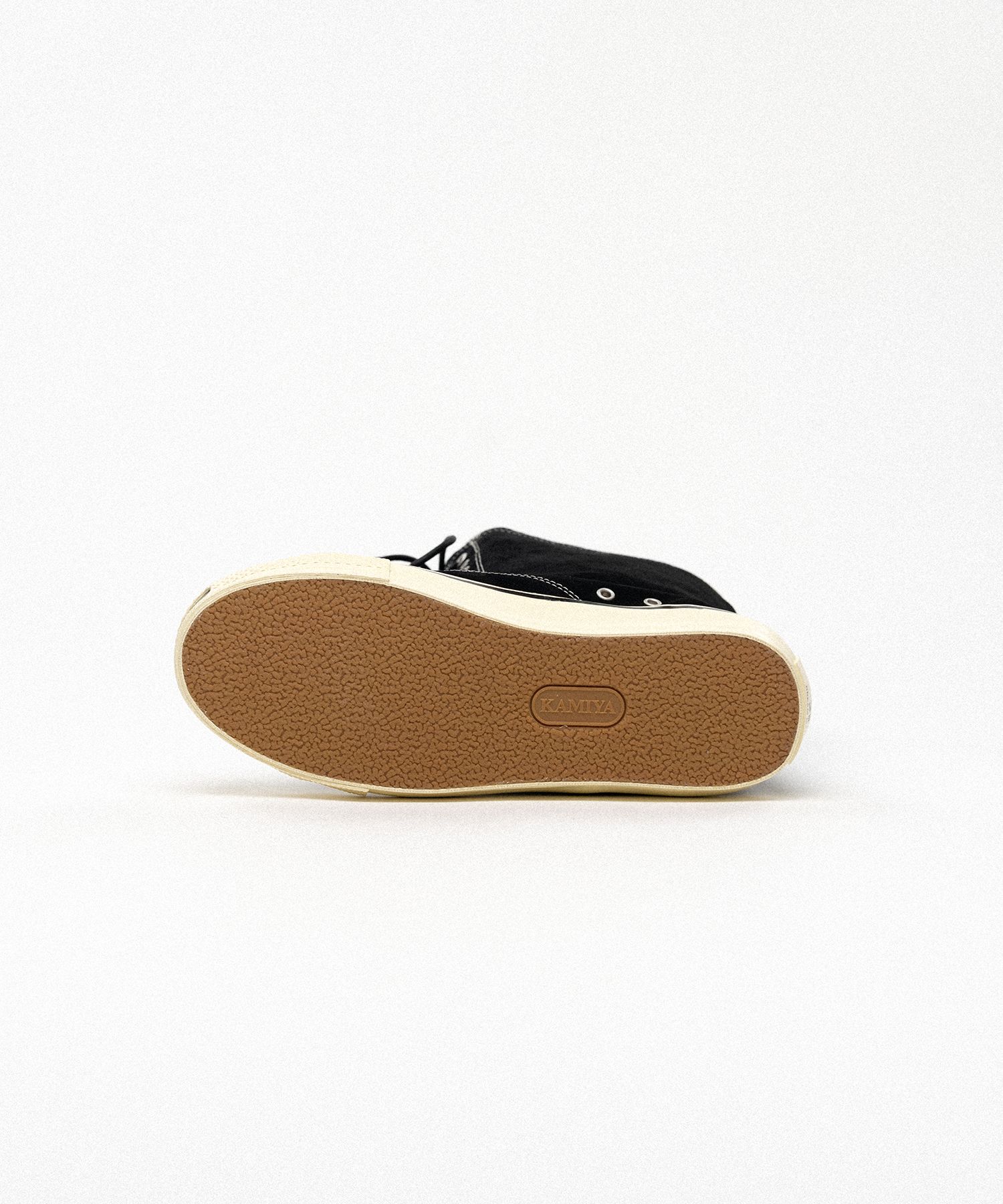 "Joey" Suede Vulcanize Aged Sole Extra High Sneaker