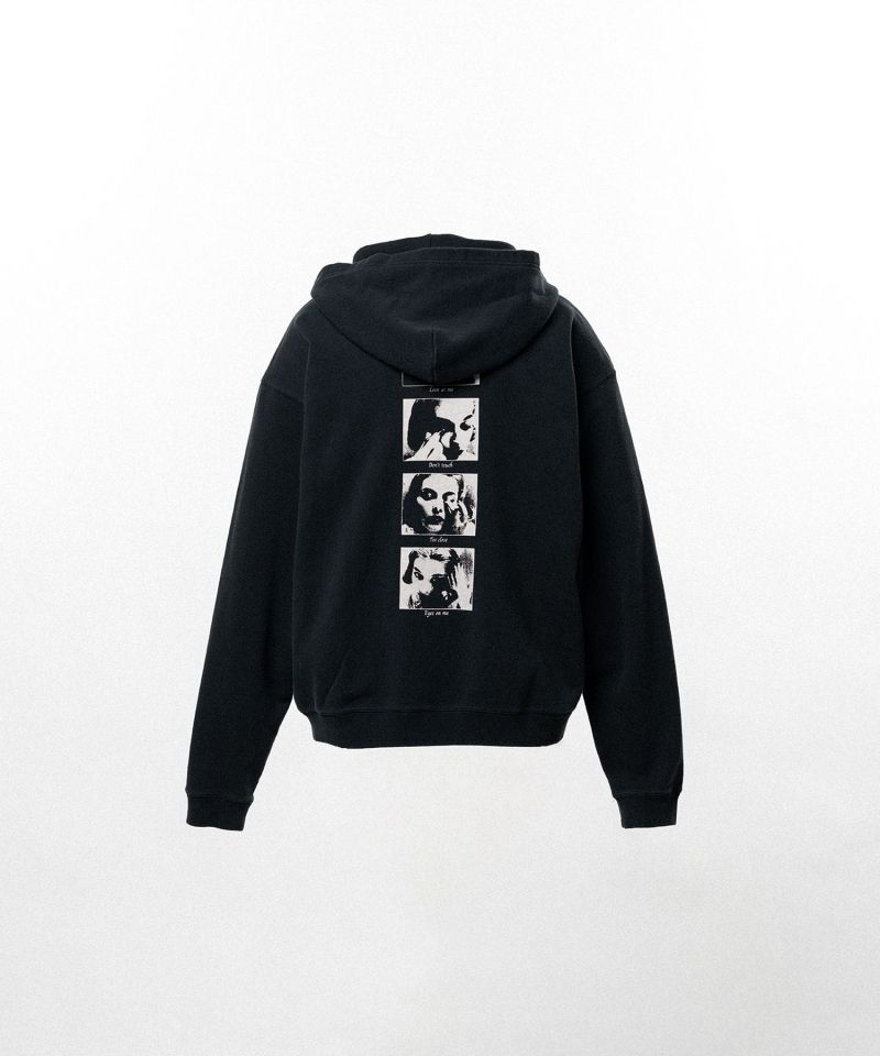 "DISTORTED Girl" Zip-up Hoodie