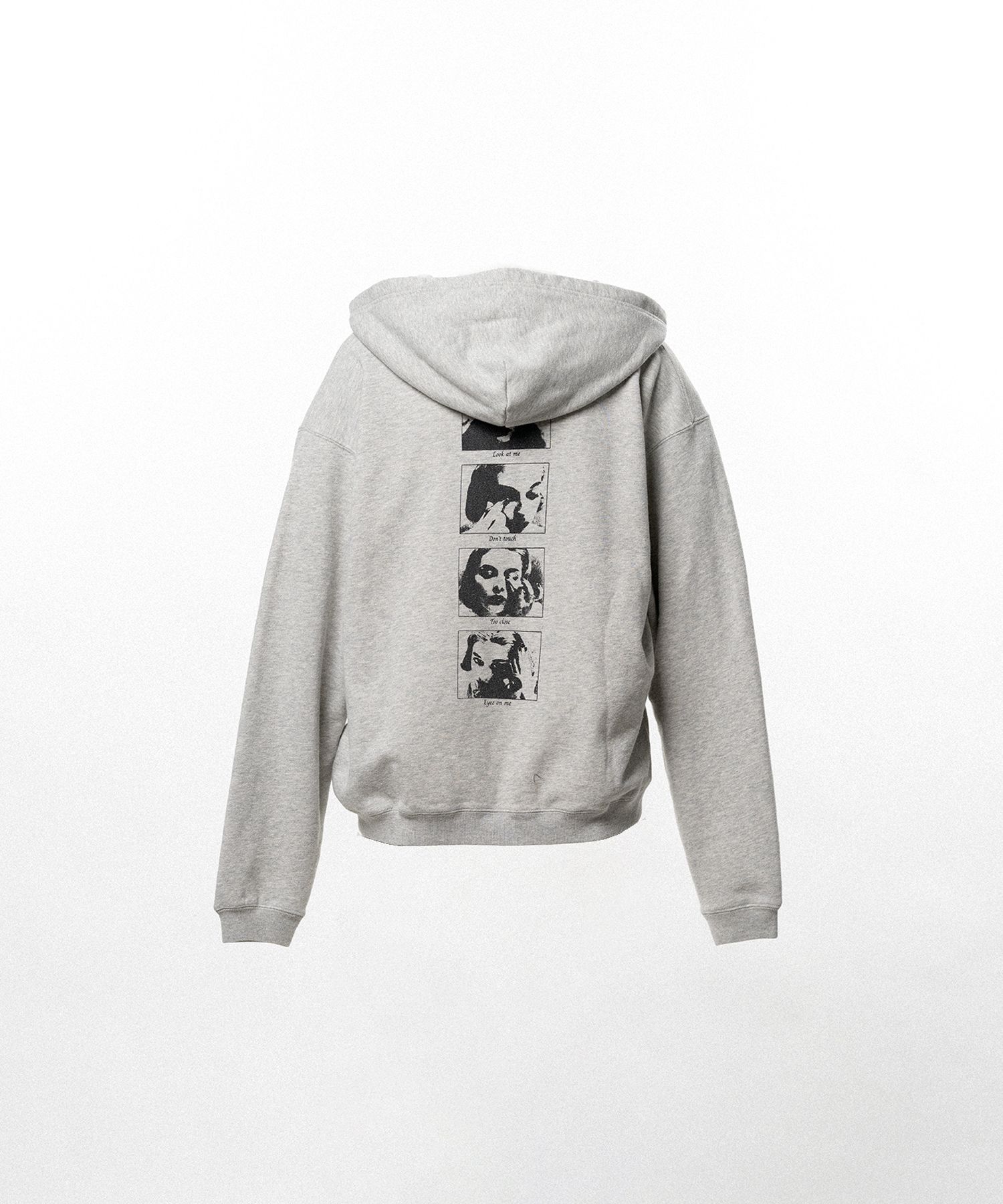 "DISTORTED Girl" Zip-up Hoodie