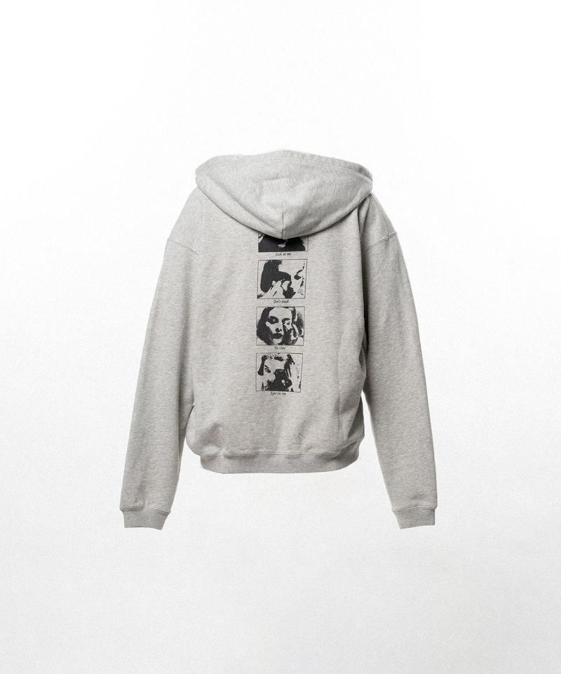 "DISTORTED Girl" Zip-up Hoodie