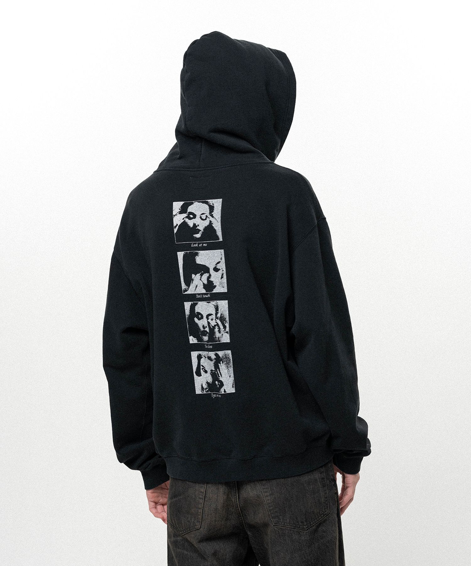 "DISTORTED Girl" Zip-up Hoodie
