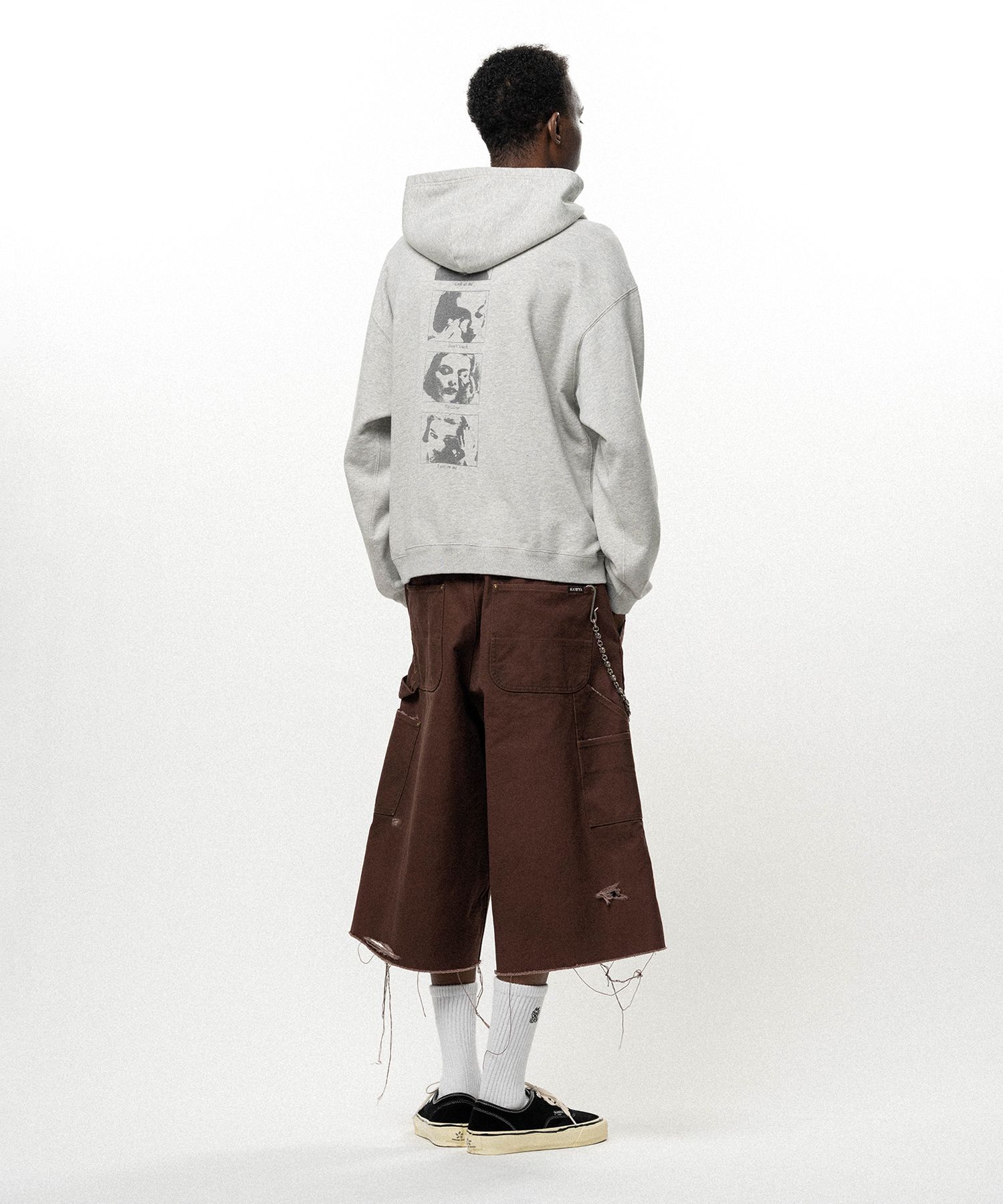 "DISTORTED Girl" Zip-up Hoodie