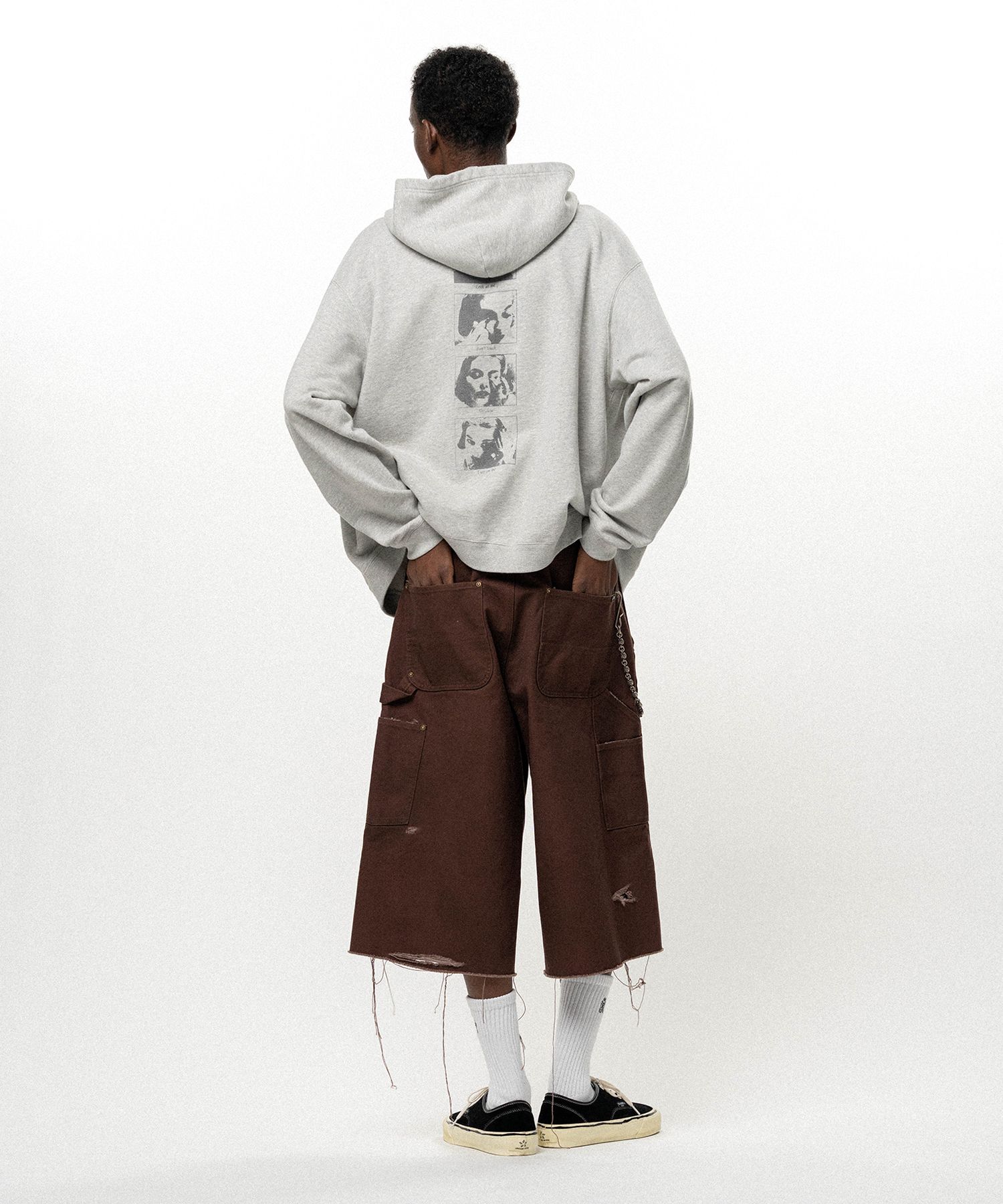 "DISTORTED Girl" Zip-up Hoodie